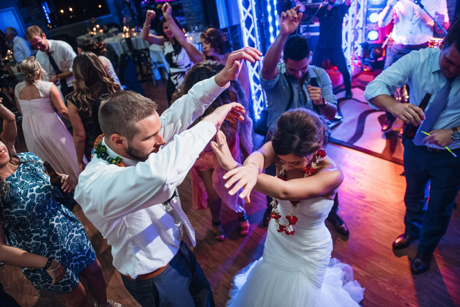 Bride & Groom dancing the night away