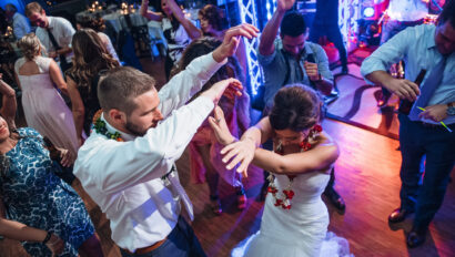 Bride & Groom dancing the night away